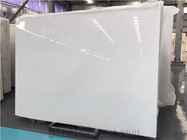 Royal White Marble Slab Pure White Marble China Thassos