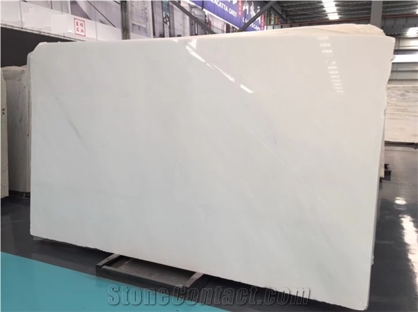 Royal White Marble Slab Pure White Marble China Thassos