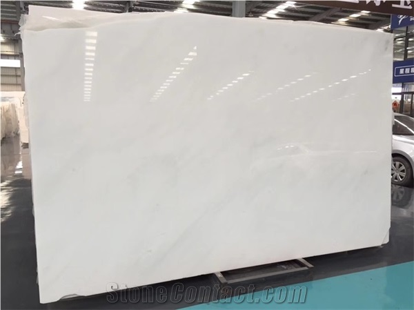 Royal White Marble Slab Pure White Marble China Thassos