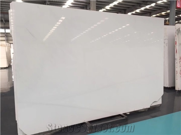 Royal White Marble Slab Pure White Marble China Thassos