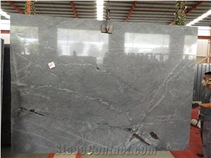 Soho Grey Quartzite Galaxy Grey Quartzite Slab Polished