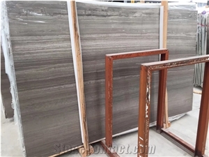 Wood Grain Brown Marble Slab Brown Wooden Brown Serpeggiante