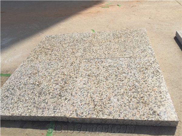 Yellow Rust Granite Rusty Yellow Golden Beach Granite Paver