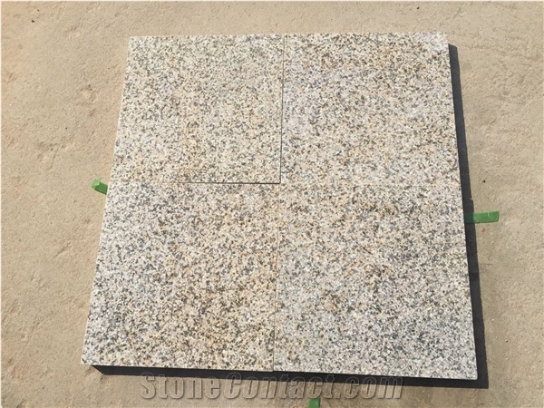 Yellow Rust Granite Rusty Yellow Golden Beach Granite Paver