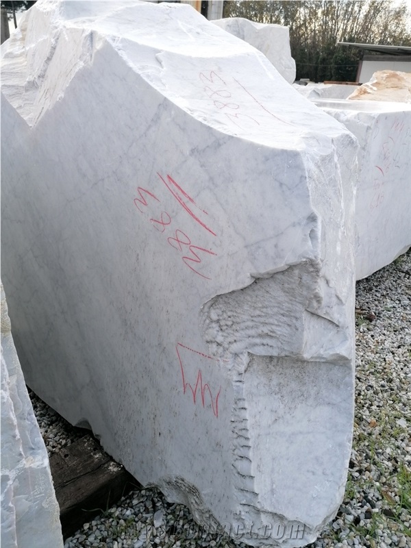 Bianco Carrara Marble Unshaped Blocks