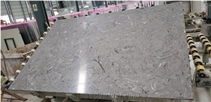 Dora Grey Cloud Artificial Marble Slab