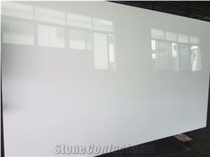 Snow White Engineered Marble Slab