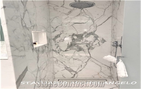 Statuario Venato Marble Slabs- Michelangelo Marble
