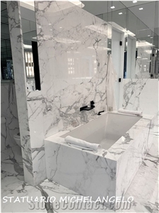 Statuario Venato Marble Slabs- Michelangelo Marble