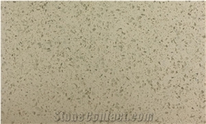 Affordable Golden Crystal Artificial Quartz Stone Slab