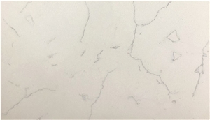 White Pearl Artificial Quartz Stone Slabs