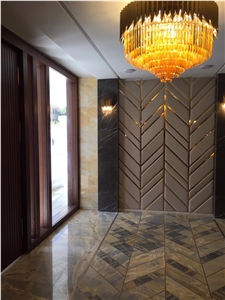 Amber Aroura Of Bliss Gold Marble Blocks