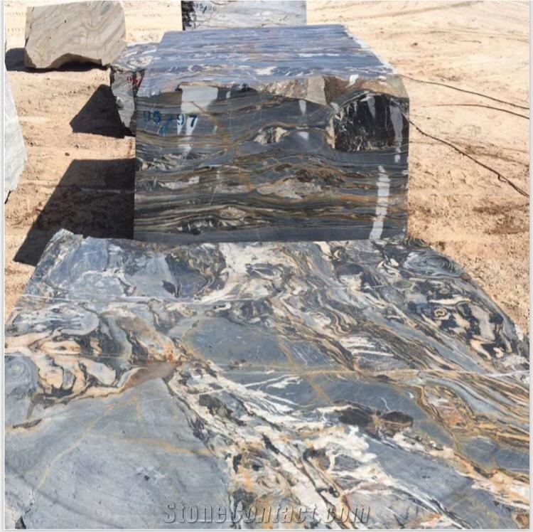 Ocean Blue Marble Blocks
