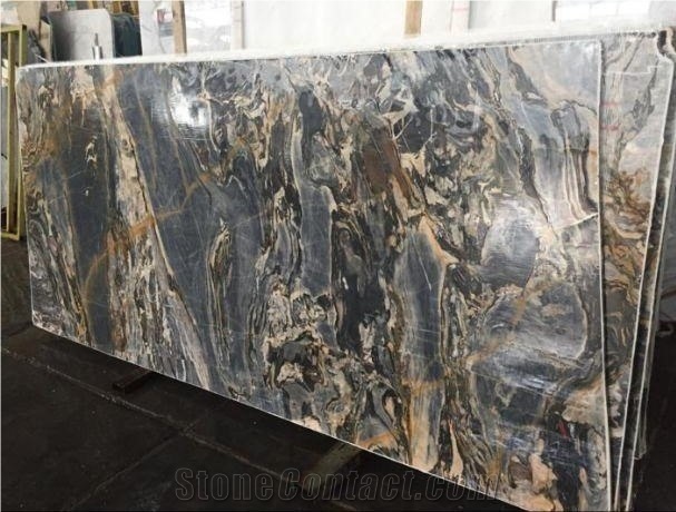 Ocean Blue Marble Blocks