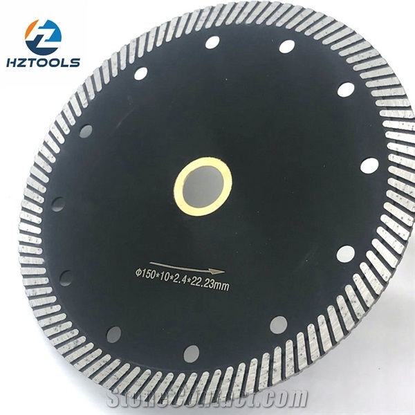 Turbo 6 Inch 150Mm Diamond Blade For Granite Cutting.