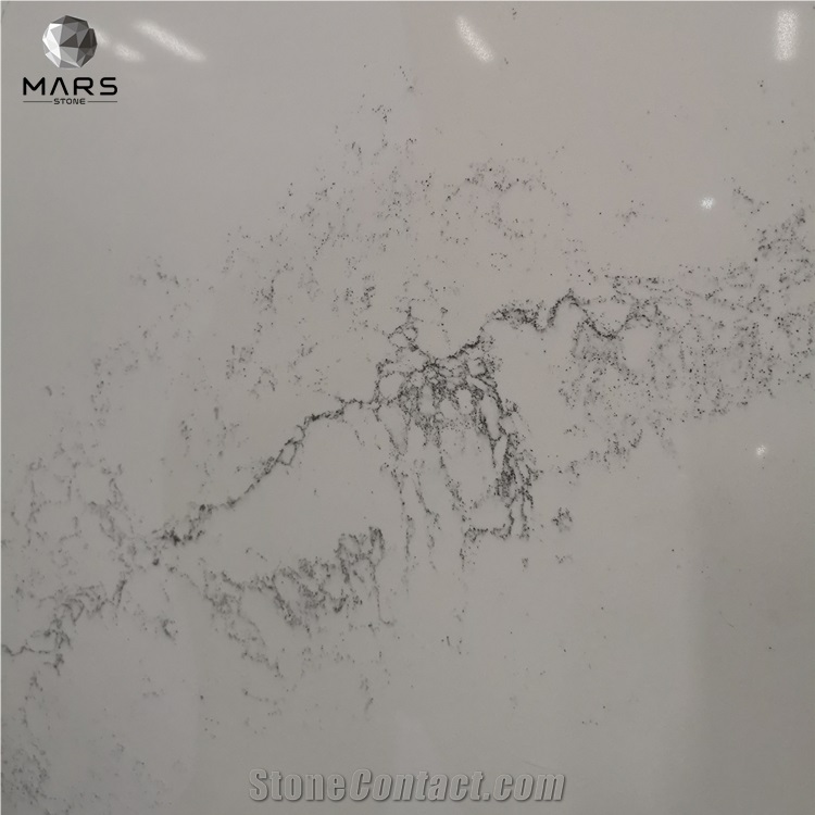 Artificial Quartz Stone Verona Popular Carrera Quartz Slabs