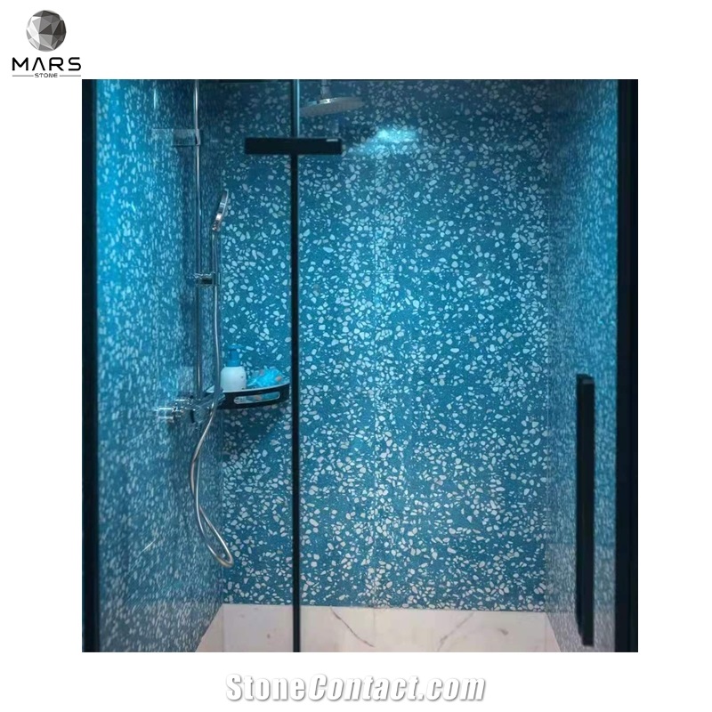 Bathroom Anti Slip Matte Wall Decoration Terrazzo Tiles