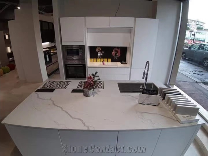Clear Quartz White Calacatta Quartz