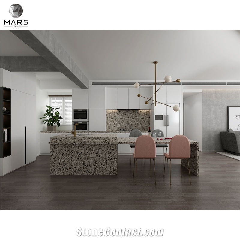 Eco Friendly Material Terrazzo Countertop