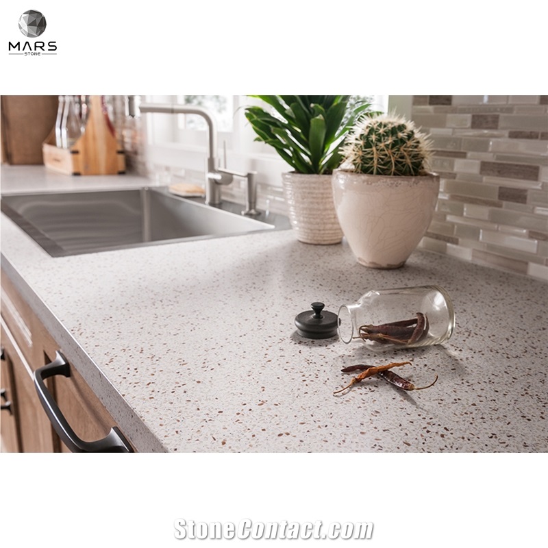 Eco Friendly Material Terrazzo Countertop
