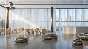 Faux Terrazzo Ceramic Tiles For Stair And Wall And Floor