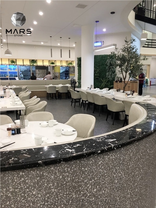 Multi Color Terrazzo Floor Tiles For Bathroom