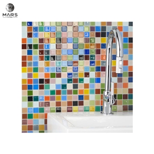 Nice Colorful Polished Glass Mosaic Tiles