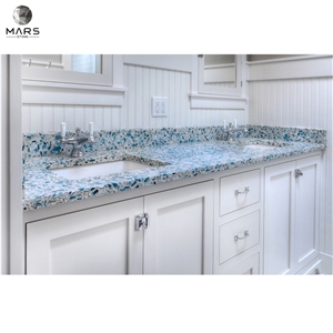 Terrazzo Slab Tiles For Bathroom Vanity Top