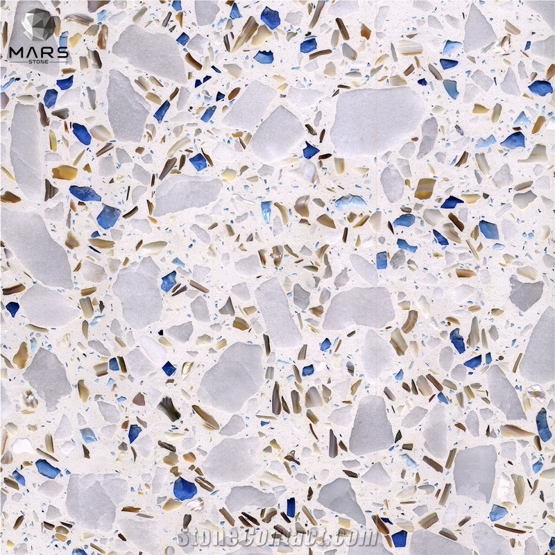Terrazzo Stone Tiles For Paving Floors
