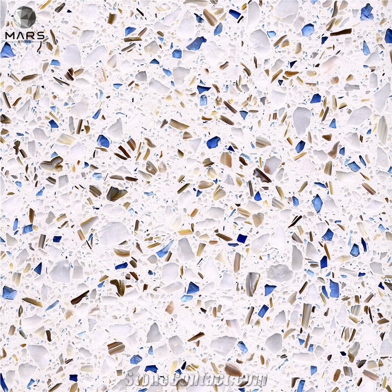 Terrazzo Stone Tiles For Paving Floors