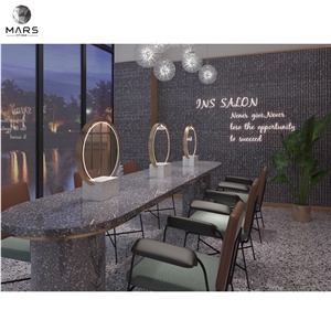 Vacuum High-Pressure Block Terrazzo Black Terrazzo 