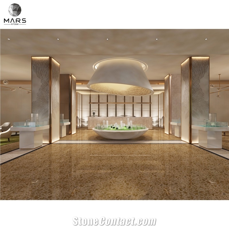 Vacuum High-Pressure Block Terrazzo Black Terrazzo 