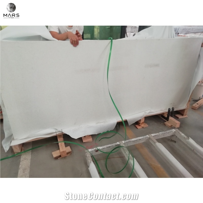White Polishing Surface Terazzo Tile For Project Stone 