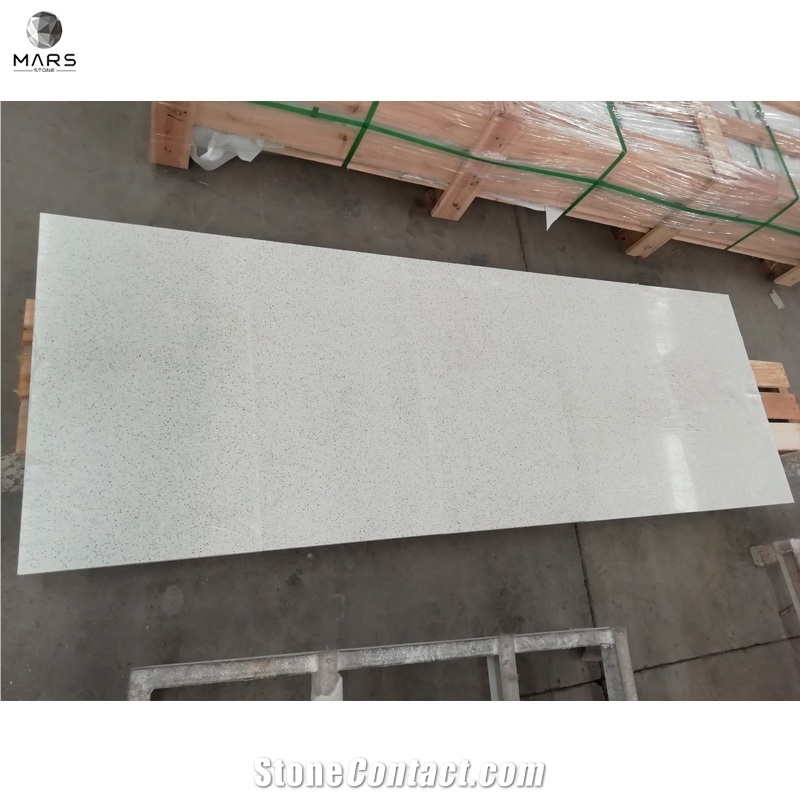 White Polishing Surface Terazzo Tile For Project Stone 