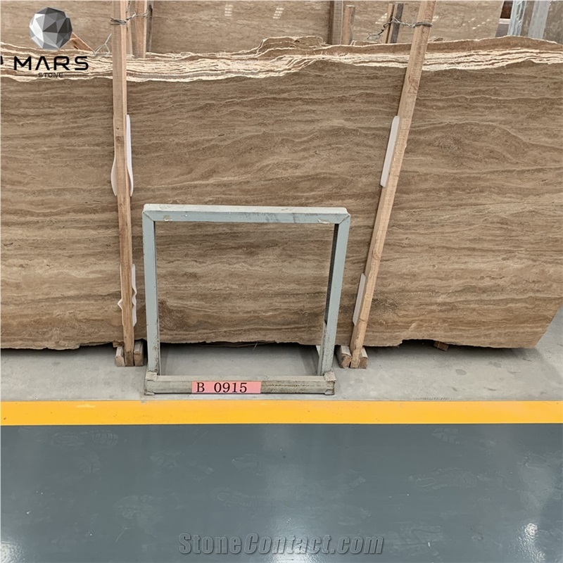 2021 Hot Sale Beige Travertine Slabs Stone For Sale