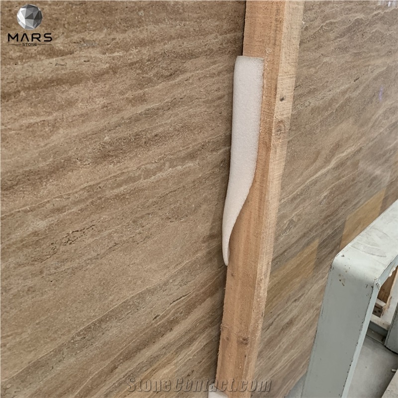 2021 Hot Sale Beige Travertine Slabs Stone For Sale