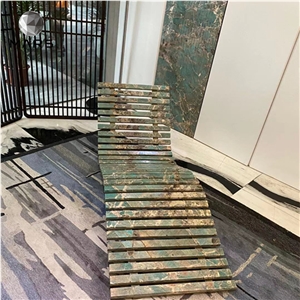 Amazon Green Quartzite Granite Slabs Polished For Background