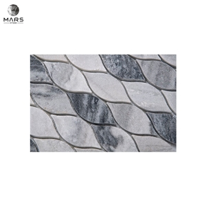 American Ashimia Leaf Sharped Natural Stone Mosaictiles