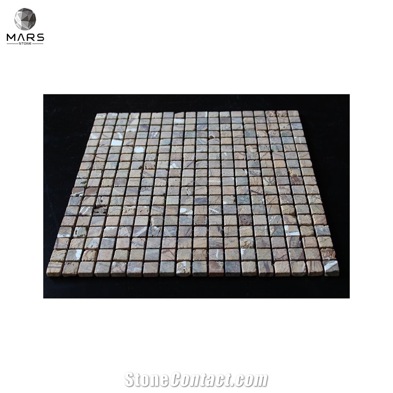 American Style Natural Square Brick Stone Mosaics Tiles