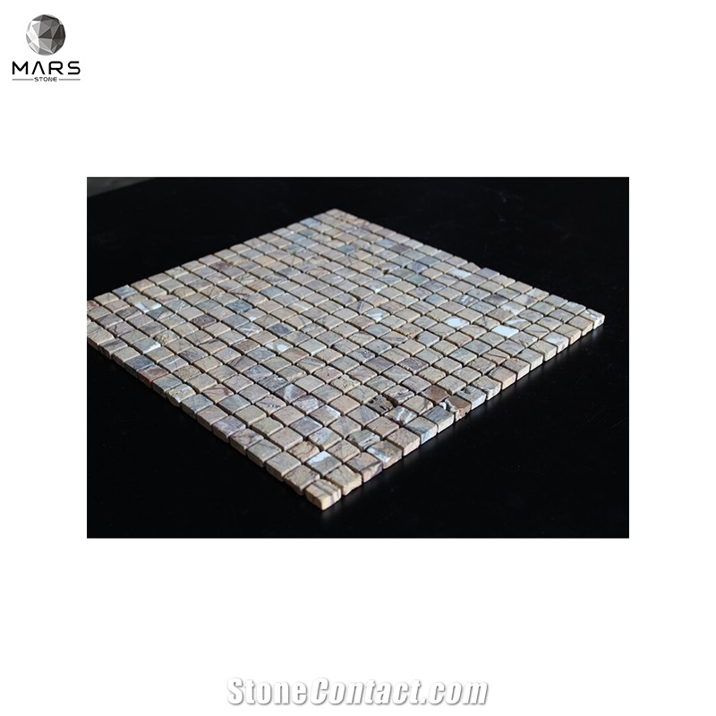 American Style Natural Square Brick Stone Mosaics Tiles