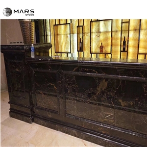 Athens Portoro Black Marble Slabs Prices Gold Flower Veins 