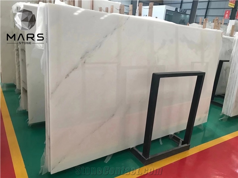 Beautiful Price White Jade Snow Marble Stone Slabs