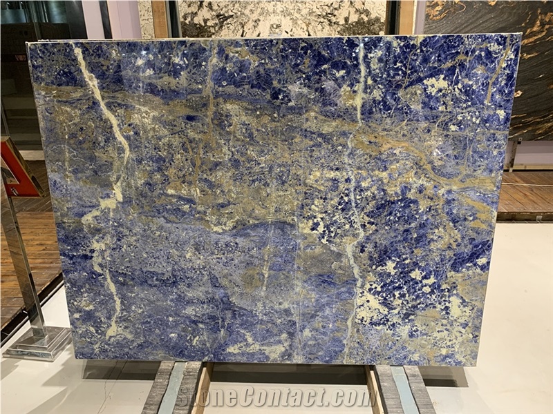 Bolivian Blue Marble Luxury Stone Big Slabs Price 
