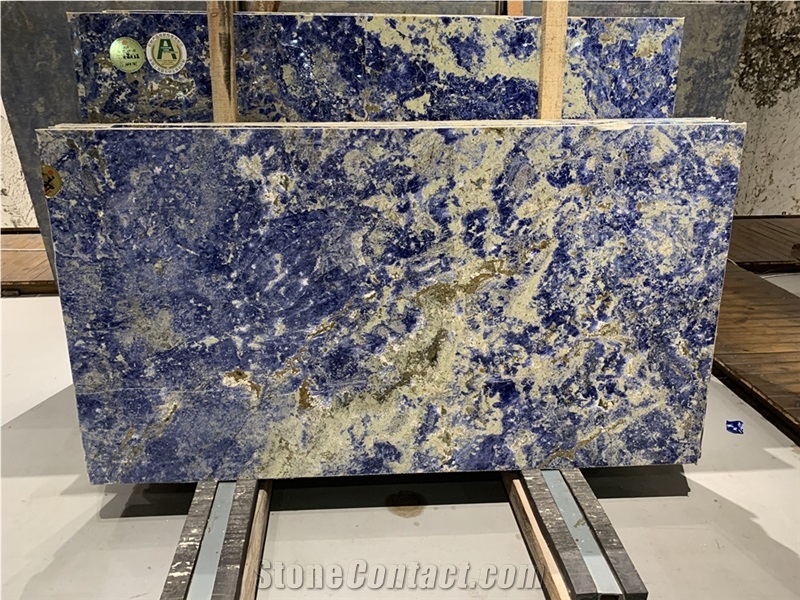 Bolivian Blue Marble Luxury Stone Big Slabs Price 
