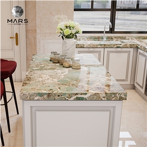 Brazil Marble Turkuaz Amazon Green Slab Quartzite Amozonite