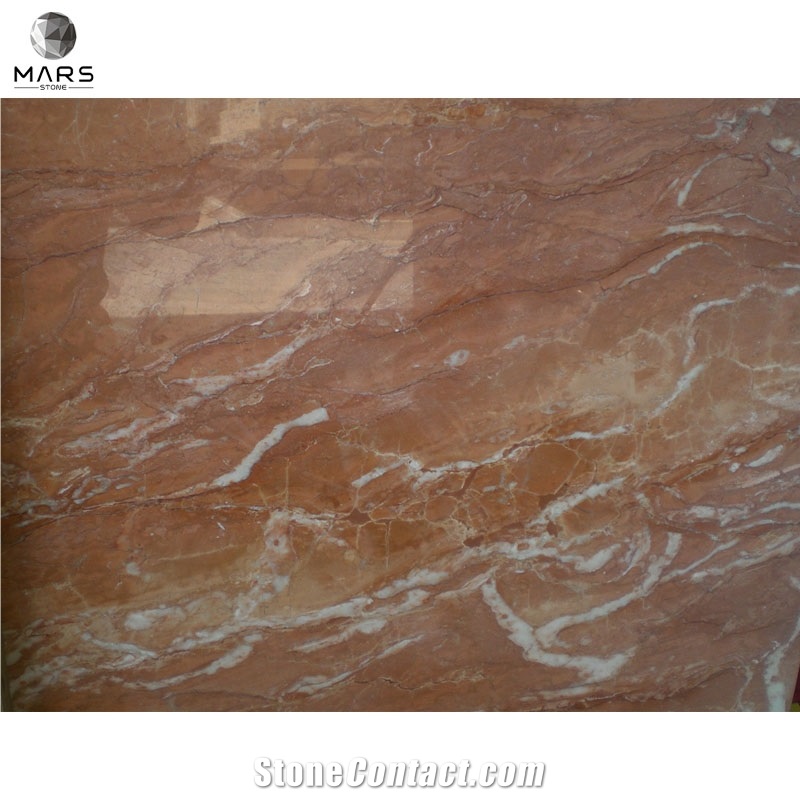 Bright Red Floor Marble Tiles Turkish Ruby Red Marble