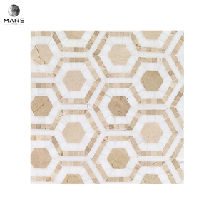 Cheap Hexagon Cosmos Marble Polished Mosaic Marble Tiles Cheap Hexagon Cosmos Marble Polished Mosaic Marble Tiles