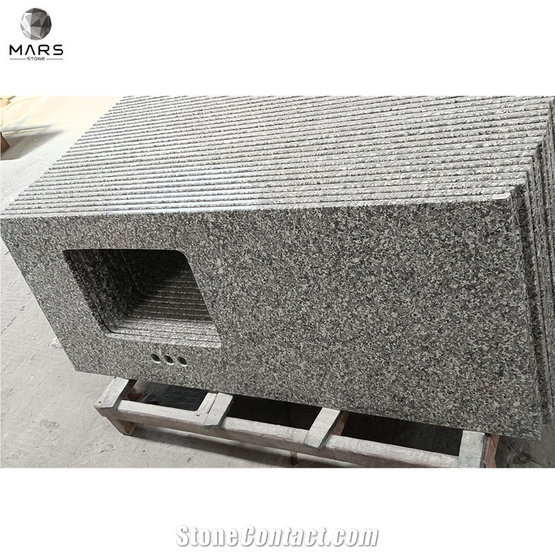 Cheap Swan White Swan Grey Granite Bathroom Countertops