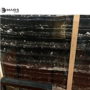 China Cheap Portoro Black White Marble Nero Black Marble
