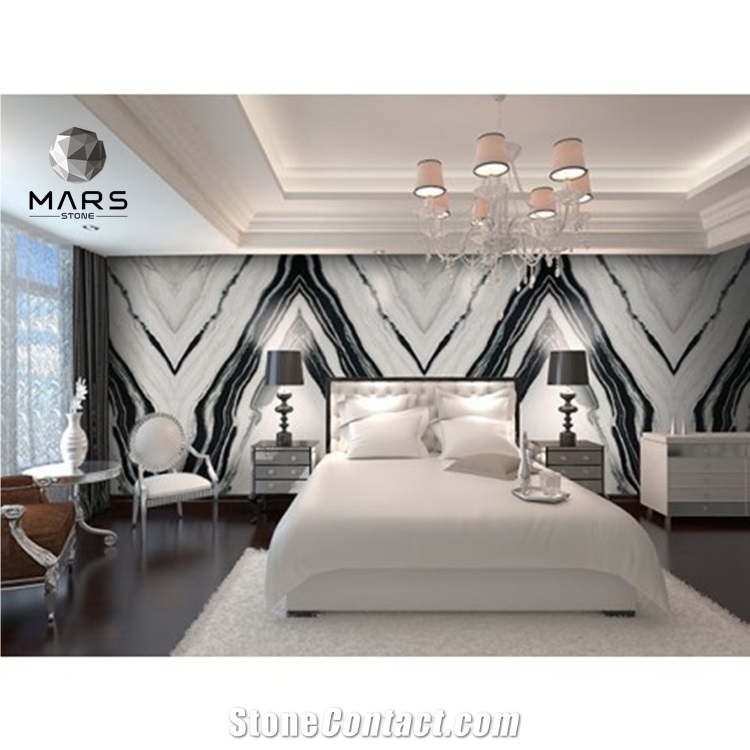 China Panda White Marble Price Steps